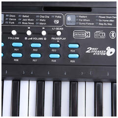 MQ 601 UFB PIANO urkutoimintonäppäimet mikrofonilla