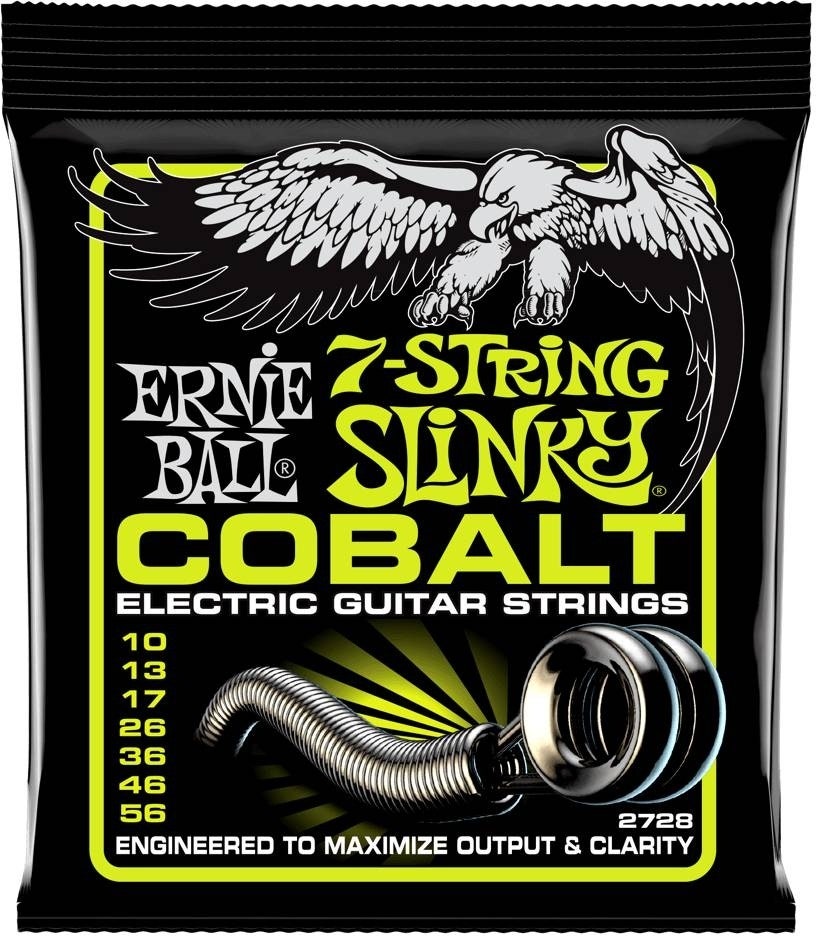 Ernie Ball 2728 7-kielinen Cobalt Regular Slinky