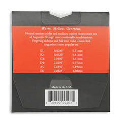 Augustine-kielet klassiselle kitaralle Classic Label – set Classic Red (normal/medium)