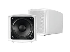 OMNITRONIC OD-2 seinäkaiutin 8 ohmia valkoinen 2x