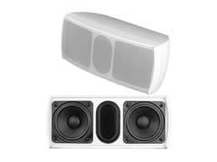 OMNITRONIC OD-22 Seinäkaiutin 8Ohms white