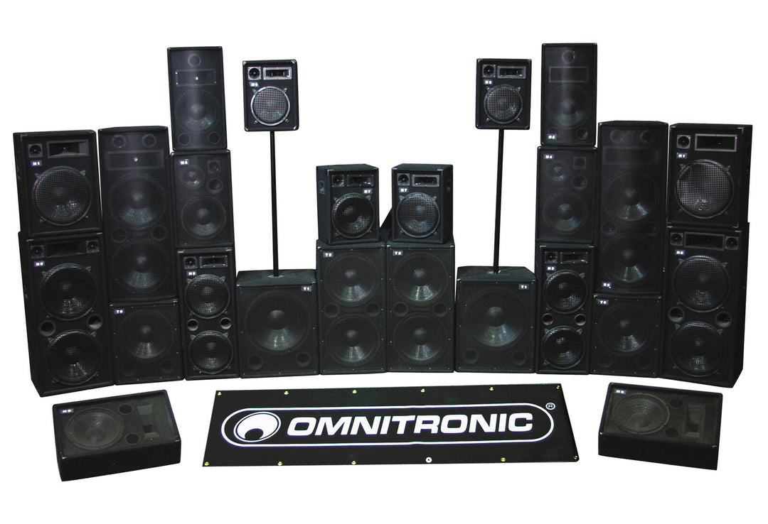 OMNITRONIC DX-1022 3-tie Kaiutin 400 W
