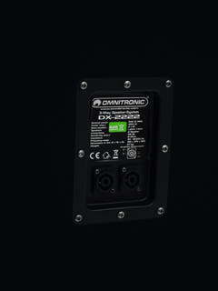 OMNITRONIC DX-2222 3-tie Kaiutin 1000 W
