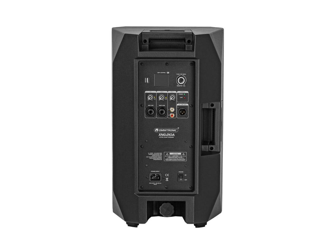 OMNITRONIC XNG-210A 2-tie kaiutin, aktiivinen, DSP