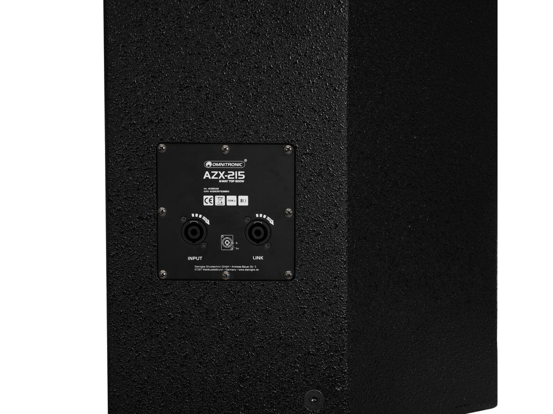 OMNITRONIC AZX-215 2-tie Top 300W