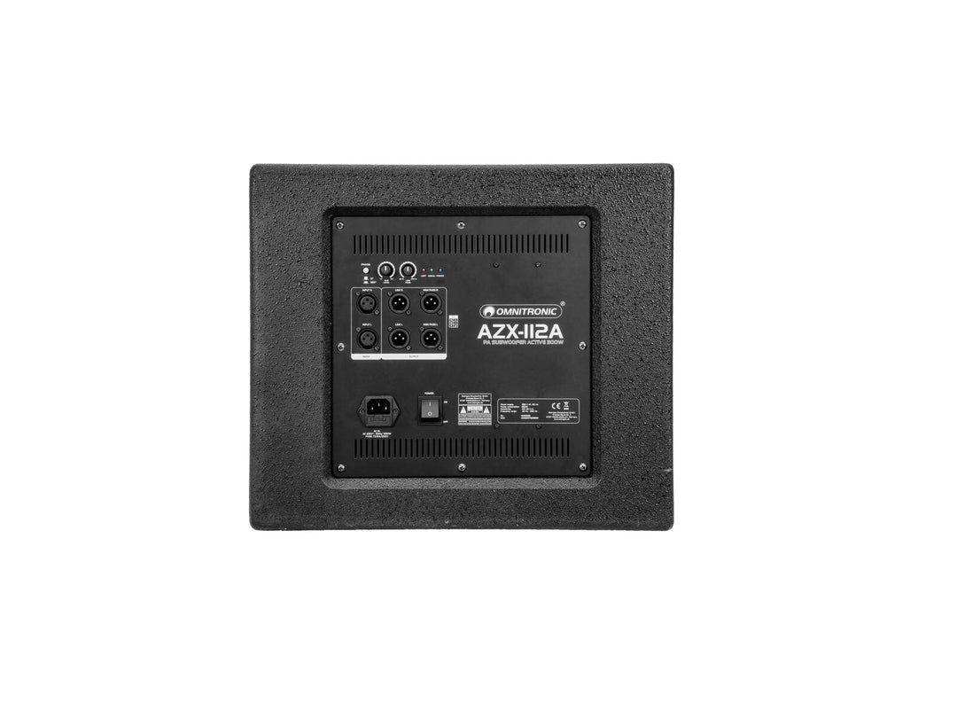 OMNITRONIC AZX-112A PA-subwoofer aktiivinen 300W