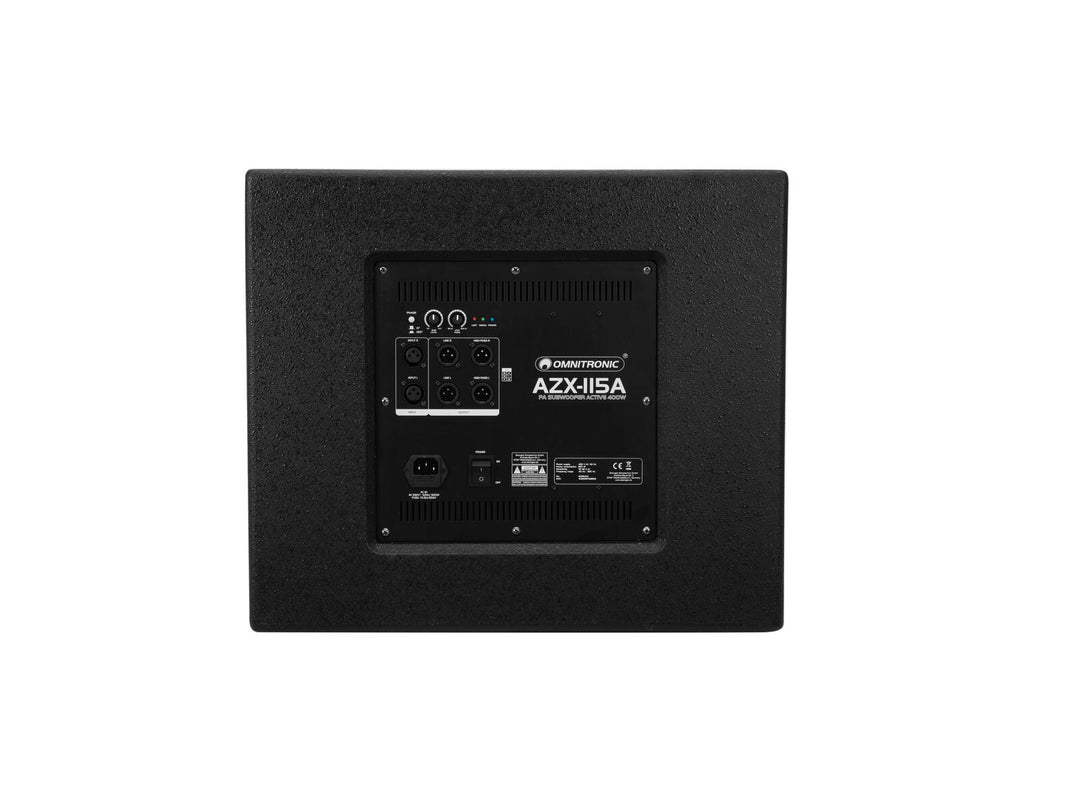 Omnitronic AZX-115A Aktiivinen Subwoofer