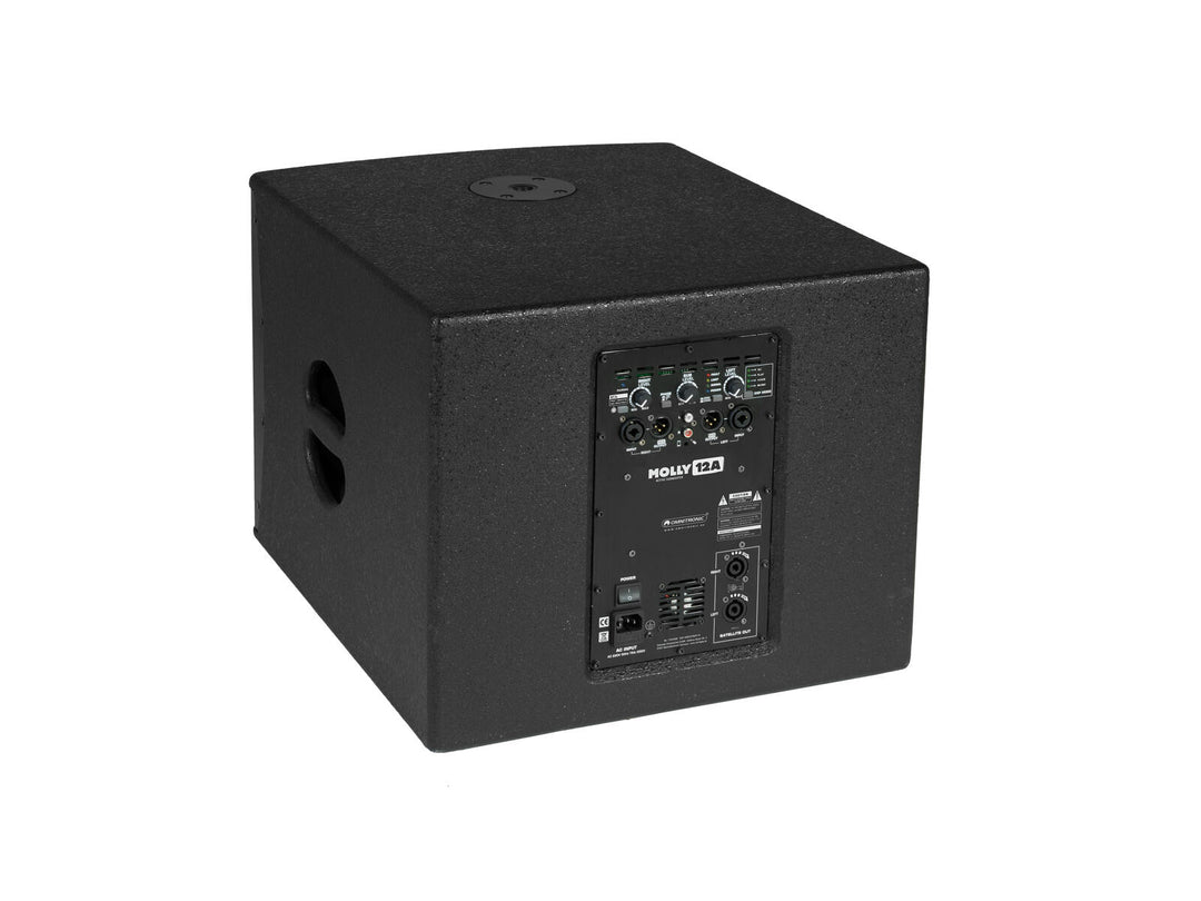 OMNITRONIC MOLLY-12A Aktiivinen subwoofer, musta