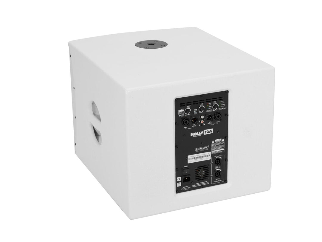 OMNITRONIC MOLLY-12A Subwoofer aktiivinen white