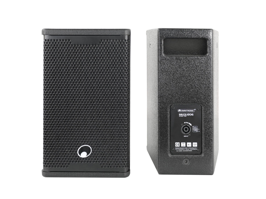 OMNITRONIC MAXX-1206 2-tie Top 6.5" 2x