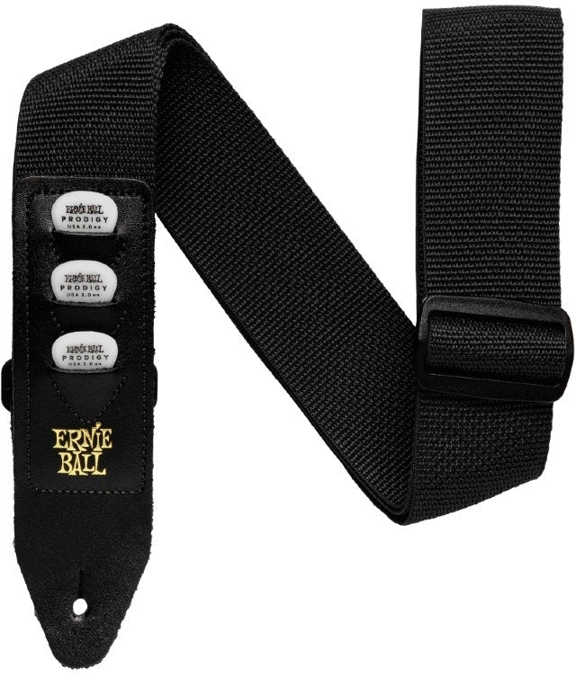 Ernie Ball EB-4039 plektrapidikehihna Black