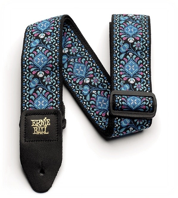 Ernie Ball EB-4097 Indigo Orchid. Kitarat-hihna