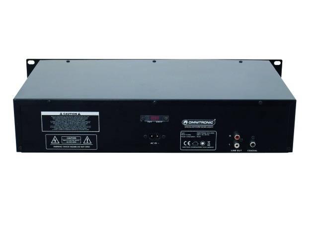 Omnitronic XCP-1400 CD-soitin