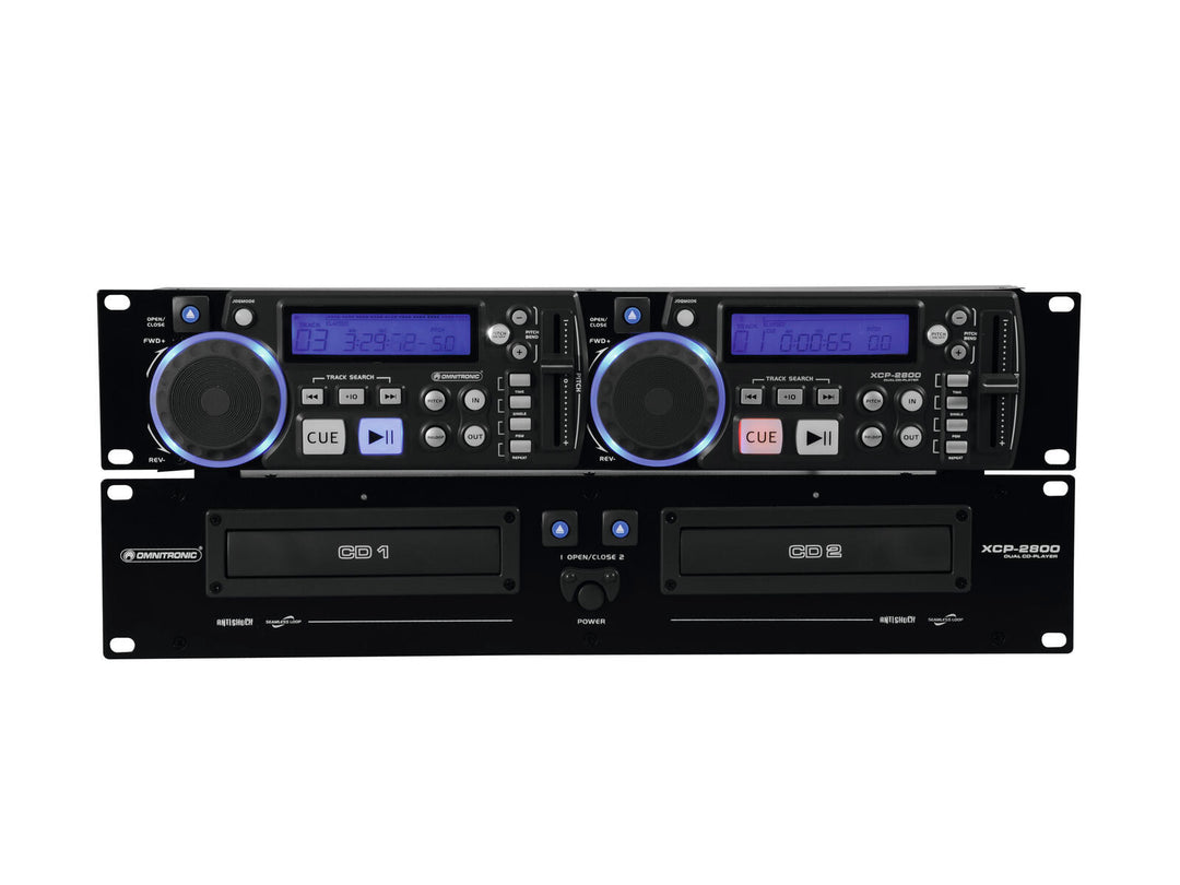 OMNITRONIC XCP-2800 Dual CD-soitin