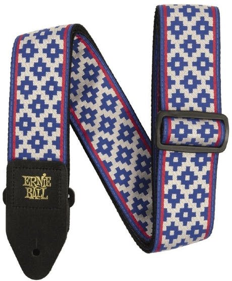 Ernie Ball Blue Crux Jacquard -hihna