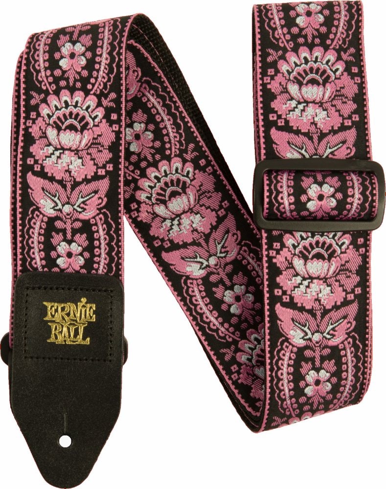Ernie Ball Pink Orleans Jacquard -hihna - 5347