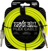 Ernie Ball 6419 FLEX Instrument Cable 6m - Green