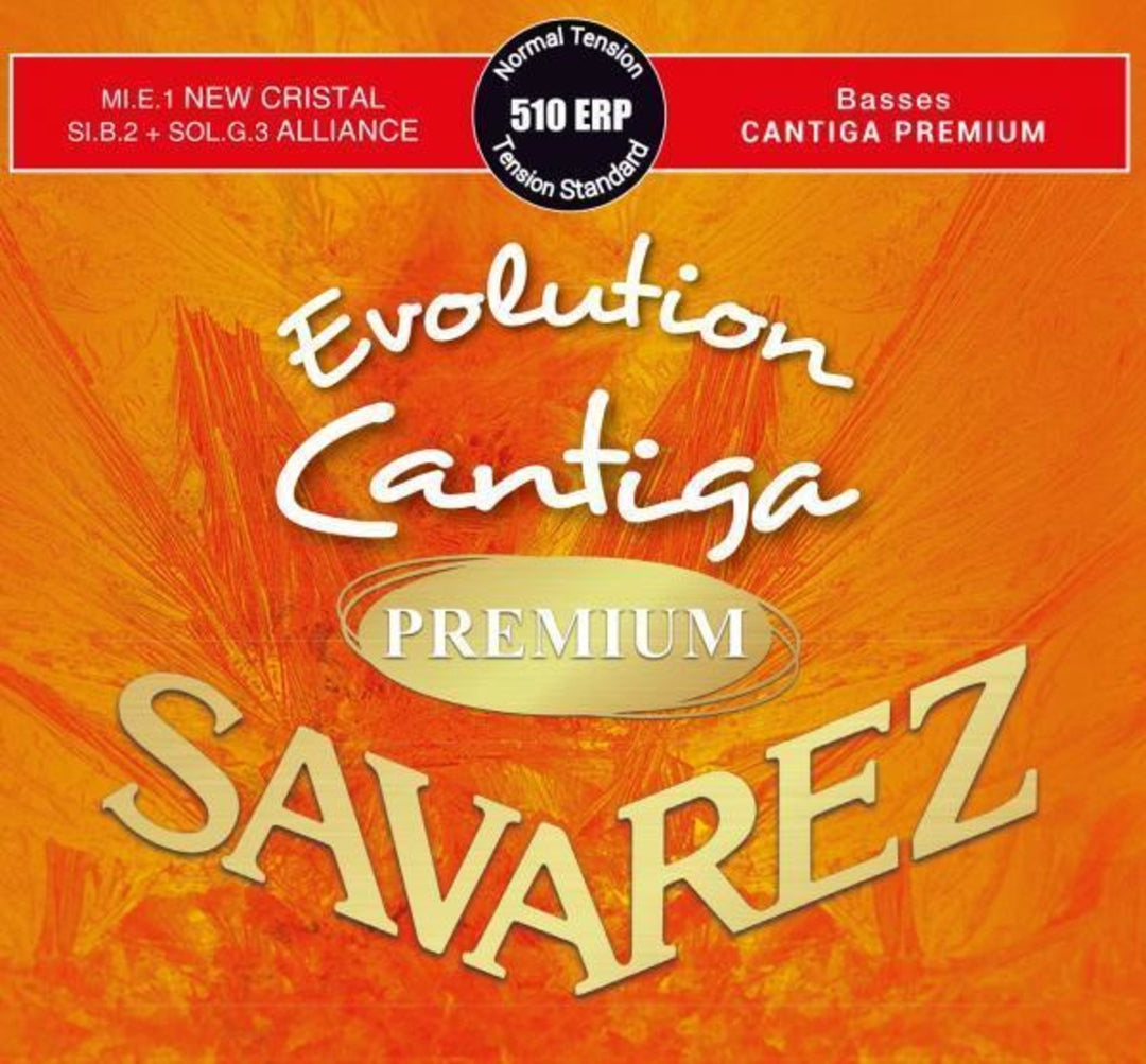 Savarez Kielet klassiselle kitaralle Evolution Cantiga Premium - Set 510ERP (normal/medium)