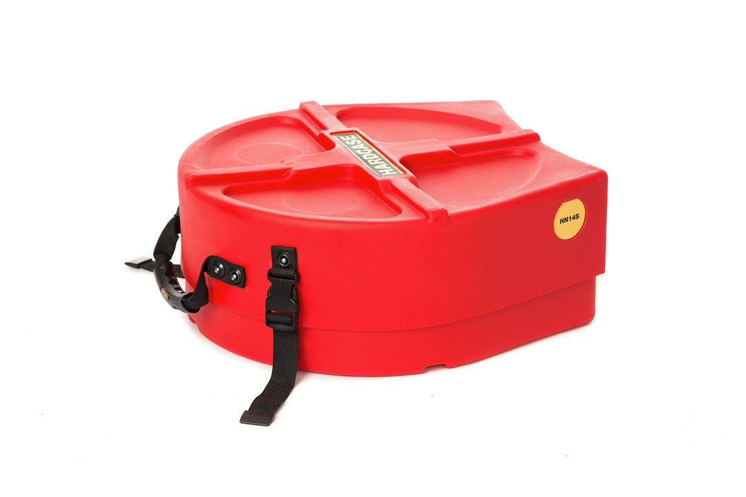 Hardcase 14" Snare Drum Case punainen