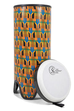 Toca Tubadora Freestyle II - 10" x 24" Kente-kangas (TSSTB-10K-FT)