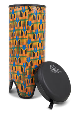 Toca Tubadora Freestyle II – 10" x 24" Kente-kangas (TSSTB-10K-SLT)