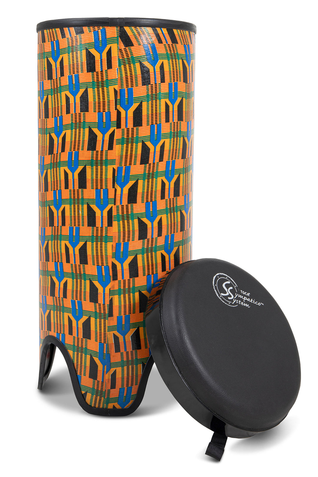 Toca Tubadora Freestyle II – 10" x 24" Kente-kangas (TSSTB-10K-SLT)
