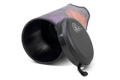 Toca Tubadora Freestyle II - 10" x 24" Woodstockin violetti (TSSTB-10WP-SLT)