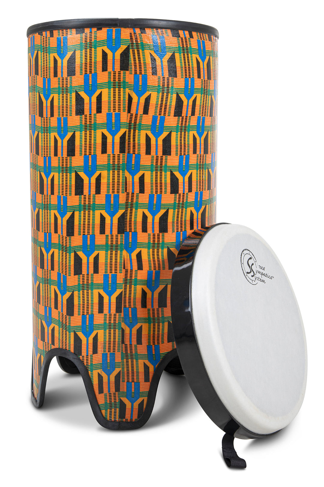 Toca Tubadora Freestyle II - 12" x 24" Kente-kangas (TSSTB-12K-FT)