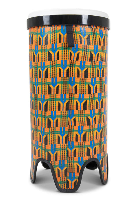 Toca Tubadora Freestyle II - 12" x 24" Kente-kangas (TSSTB-12K-FT)