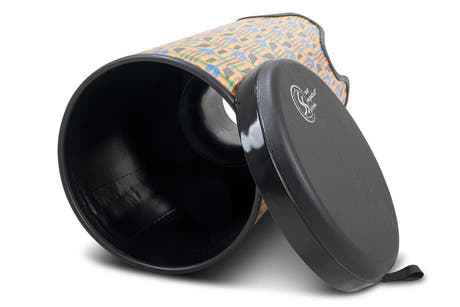 Toca Tubadora Freestyle II - 12" x 24" Kente-kangas (TSSTB-12K-SLT)