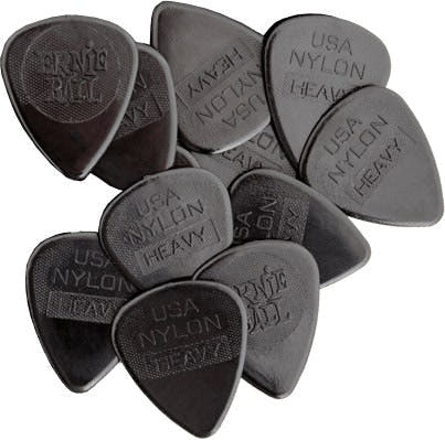 EB-9137 Nylon-plektrat Heavy (12-pack)