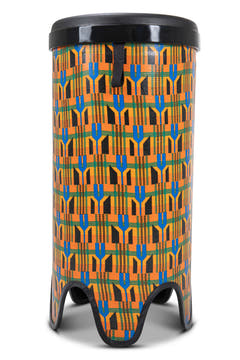 Toca Tubadora Freestyle II - 12" x 24" Kente-kangas (TSSTB-12K-SLT)