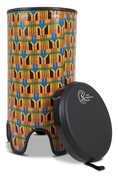 Toca Tubadora Freestyle II - 12" x 24" Kente-kangas (TSSTB-12K-SLT)