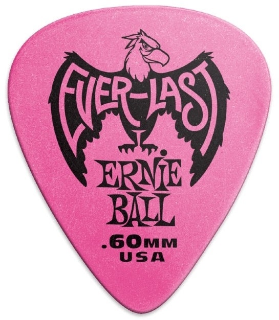 Ernie Ball EB-9179 EVERLAST 60mm -Pink,12 kpl