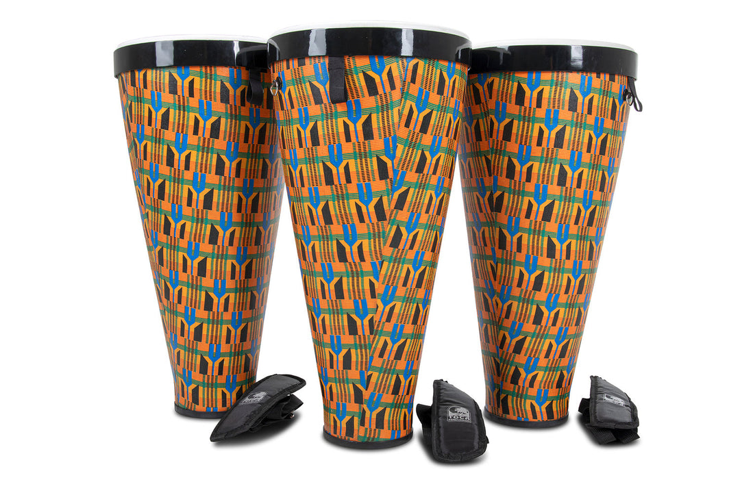 Toca Nesting Ashiko Freestyle II - Kente-kangas (TSSNA-3PCK-FP)
