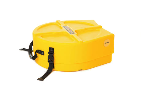Hardcase 14" Virvelirummun kotelo Yellow