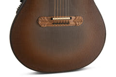 Adamas E-Akustinen Kitarat 1687GT Deep Non-Cutaway - Reverse Brown Burst (1687GT-9W-G)