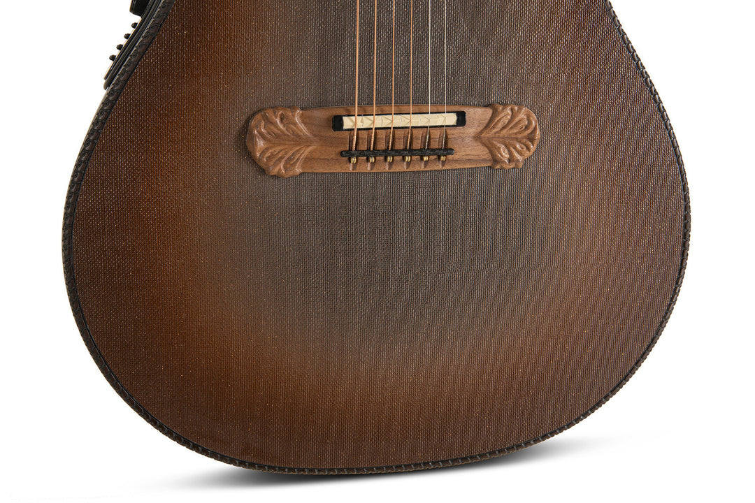 Adamas E-Akustinen Kitarat 1687GT Deep Non-Cutaway - Reverse Brown Burst (1687GT-9W-G)