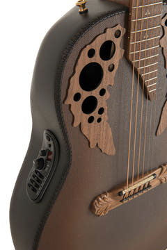 Adamas E-Akustinen Kitarat 1687GT Deep Non-Cutaway - Reverse Brown Burst (1687GT-9W-G)