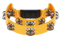 GEWA Jingle krans Half moon 20 jingles - Yellow