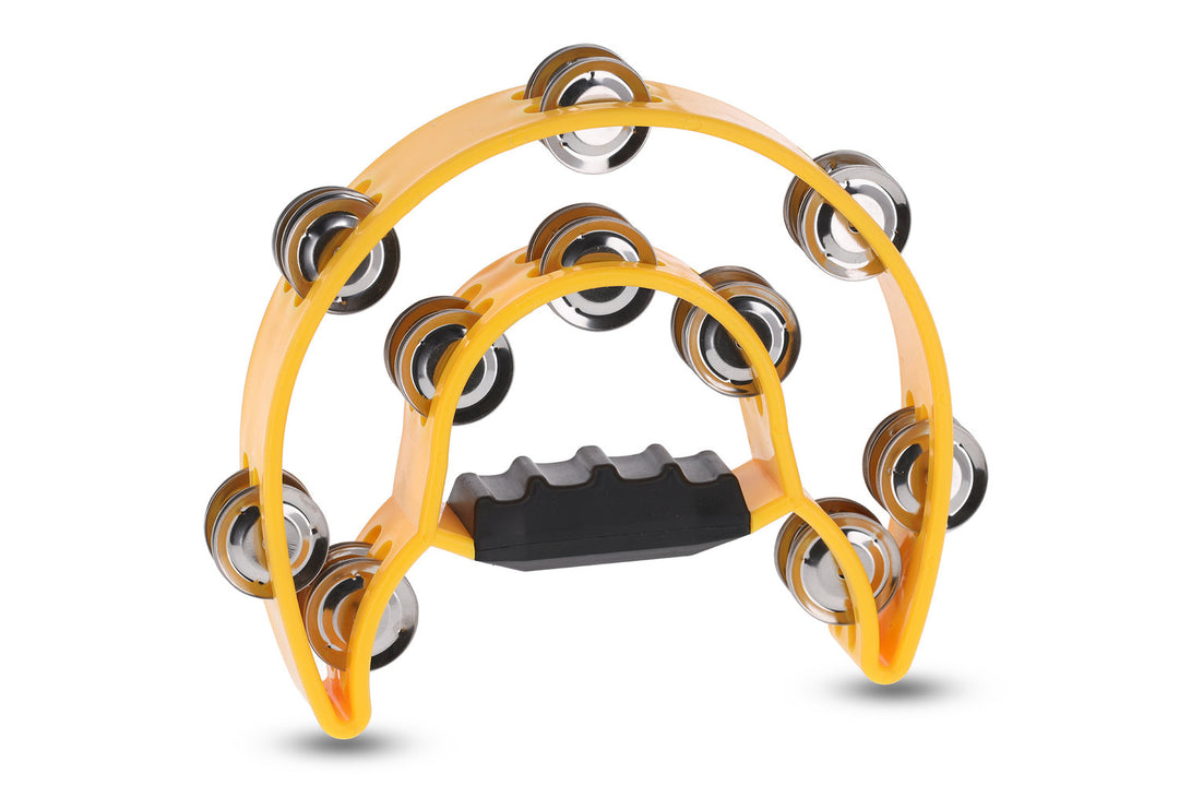 GEWA Jingle krans Half moon 20 jingles - Yellow