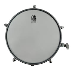 Toca Drumset Lisäosat Timbales - 12" x 4" Rosteri-teräs (T-412-SS)