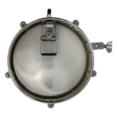 Toca Drumset Lisäosat Timbales - 12" x 4" Rosteri-teräs (T-412-SS)