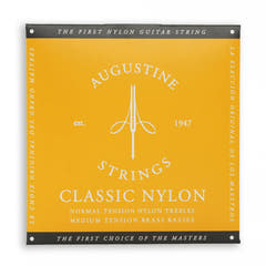Augustine Strings klassiselle kitaralle Classic Label - Set Classic Gold (normal/medium)