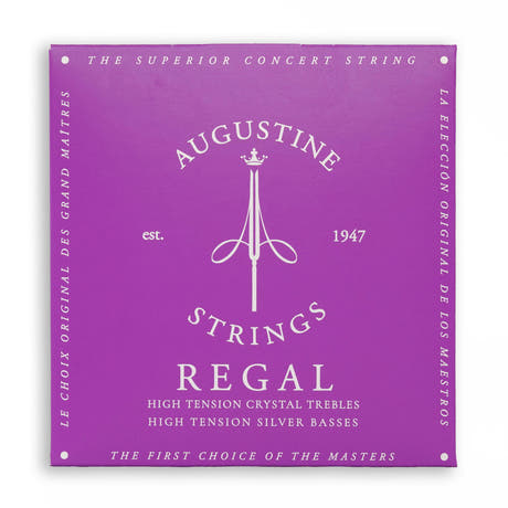 Augustine Strings for classic guitar Regal Crystal Nylon high - Set Regal Blue (high/high)