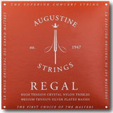 Augustine Strings for classic guitar Regal Crystal Nylon high - Set Regal Red (high/medium)