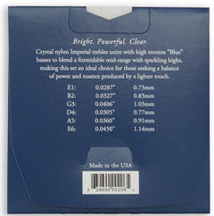 Augustine Kitarankielet klassiselle kitaralle Imperial Crystal Nylon medium - Set Imperial Blue (medium/high)