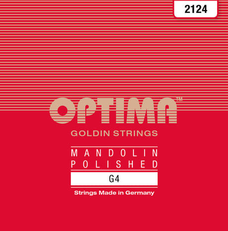 Optima 2124 mandoliinin strings G .036w, Goldin Flatwound (pari)