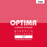 Optima 2104 mandolinstreng G .036w, poleret krom