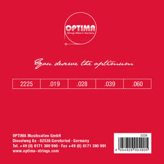 Optima Mandola -kielet - Set (2225)